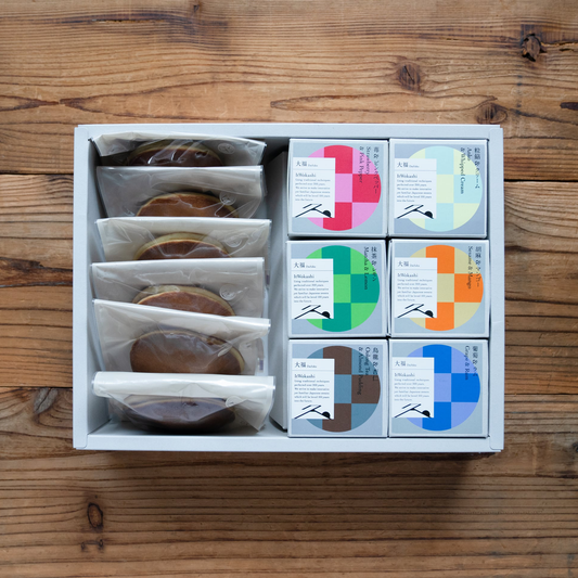 Itwokashi クリーム大福(6個)×どら焼き(6個)セット