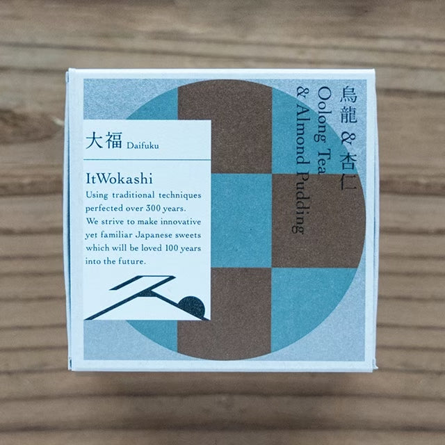 ItWokashi 烏龍＆杏仁(6個)
