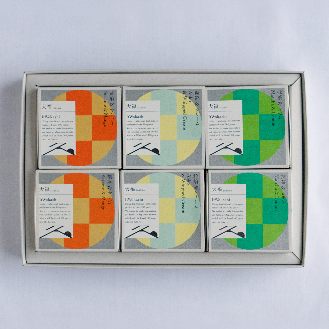 【人気の味】Itwokashi クリーム大福3種セット