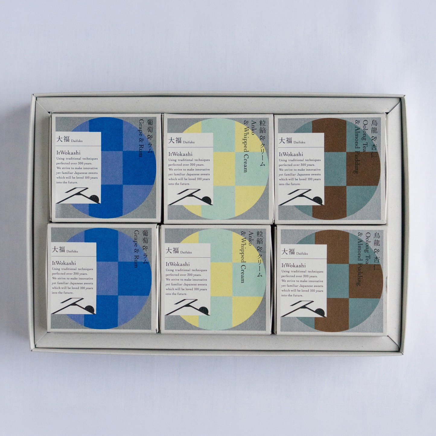 【大人の味】Itwokashi クリーム大福3種セット