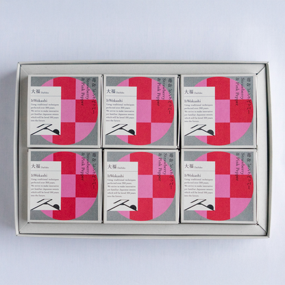 ItWokashi 苺＆ピンクペッパー(6個)